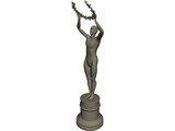 Award Statue 3D Model preview
