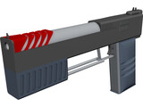AZ-Waffe 3D Model preview