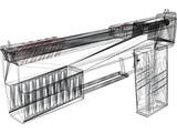 AZ-Waffe 3D Model