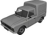 AZLK/Izh 2715 3D Model preview