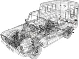 AZLK/Izh 2715 3D Model
