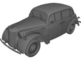 AZLK/Moskvitsch 400 3D Model preview
