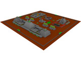 Aztec City 3D Model preview