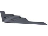 B-2 Spirit Bomber 3D Model preview