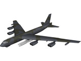 B-52G/H 3D Model preview