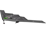 B2 Stealth Bomber 3D Model preview