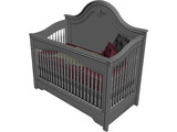 Baby Bed 3D Model preview