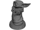 Baby Yoda 3D Model preview