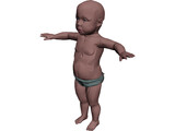 Baby 3D Model preview