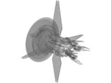 Babylon 5 Earth Force One 3D Model