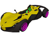 Bac Mono 3D Model preview