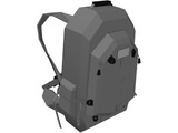 Bag Slalom 40 (Medium Touristic For Tourists And Outdoors) 3D Model