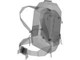 Bag Slalom 40 (Medium Touristic For Tourists And Outdoors) 3D Model
