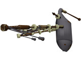 Bagpipes 3D Model