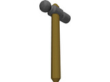 Ball Peen Hammer 3D Model