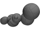 Balls Collection 3D Model
