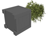 Bamboo Plant 3D Model preview
