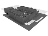 Bank 3D Model preview