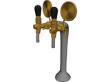 Bar Beer Tap 3D Model preview