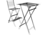 Bar Chair and Table 3D Model
