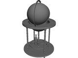 Bar Globe 3D Model preview