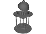 Bar Globe 3D Model