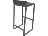 Bar Stool Joe 3D Model preview
