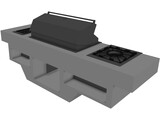 Barbacoa Viking 3D Model