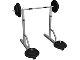 Barbell Gym 3D Model preview