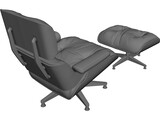 Barcelona Chair 3D Model preview
