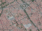Barcelona City, Spain (2020) 3D Model