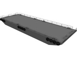 Barge 3D Model preview