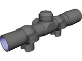 Barska AC10842 Rifle Scope 3D Model preview