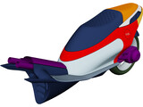 Base Scooter 3D Model preview