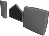 Baseball Bases 3D Model preview