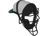 Baseball Catcher Mask 3D Model