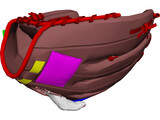 Baseball Glove 3D Model preview