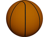 Basketball 3D Model preview