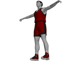 Basketball Player 3D Model