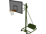 Basketball Rack 3D Model preview