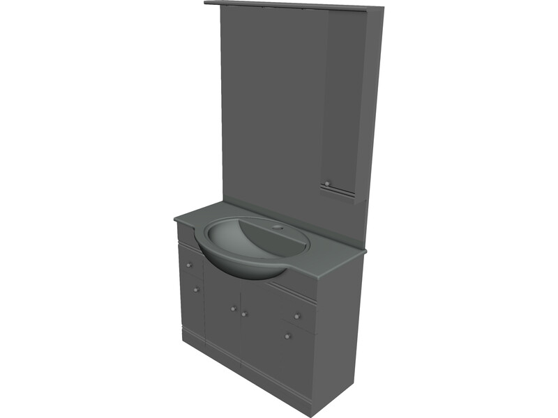 Bath Furniture 3D Model