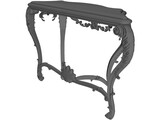 Bathroom Table 3D Model