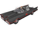 Batman Car 3D Model preview