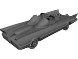 Batmobile (Circa 1966) 3D Model preview