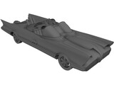 Batmobile (Circa 1966) 3D Model