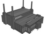 Battersea Power Station 3D Model preview