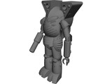 Battletech Elemental 3D Model preview