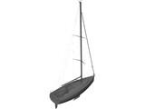 Bavaria 40C Cruiser Yacht 3D Model