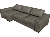 Baxter Budapest Sofa 3D Model preview