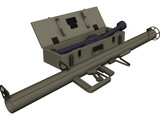 Bazooka German 3D Model preview